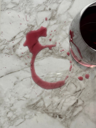 Wine spills & countertops: Which material handles the red wine test best?