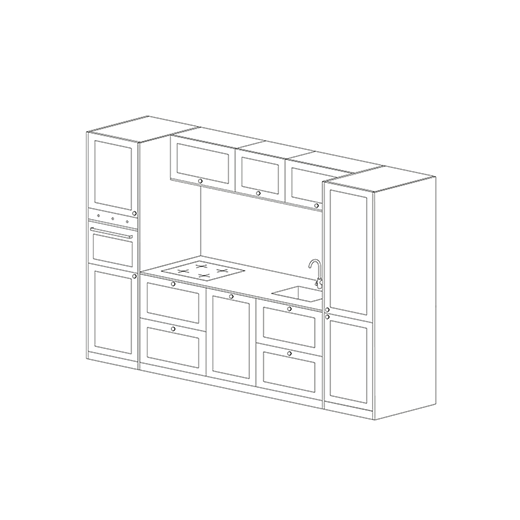 Ensiö Kitchen | A.S.Helsingö | Design kitchens built on IKEA cabinets