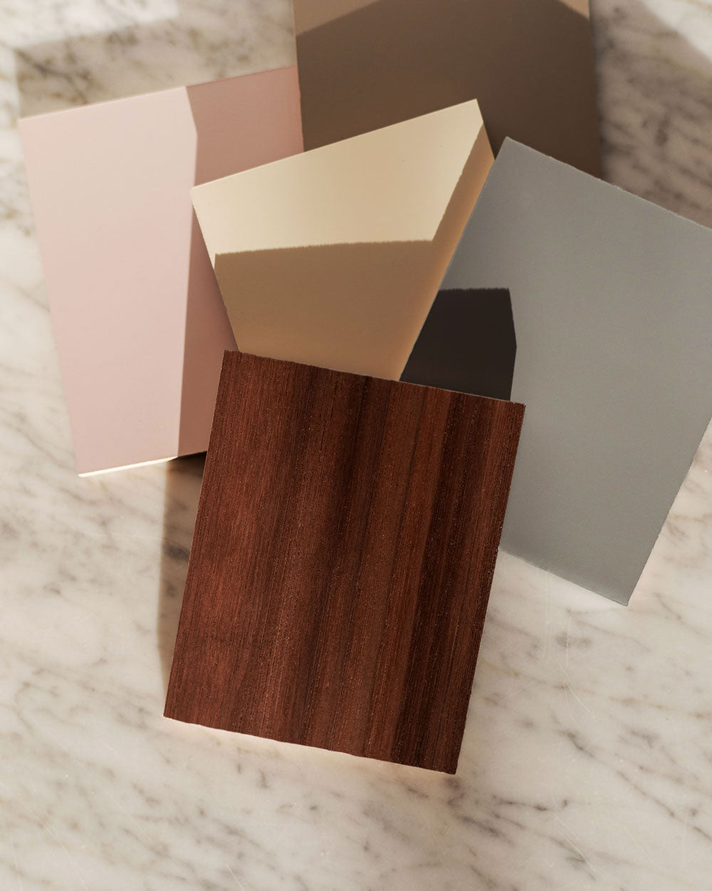 Color Sample Case Colour sample box | Painted shades and wood finishes | A.S.Helsingö